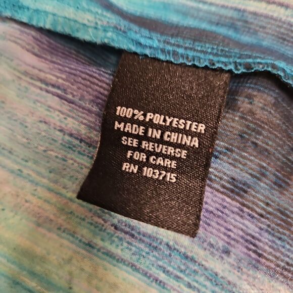 Zac & Rachel Semi Sheer Top sz XL - Picture 3 of 5